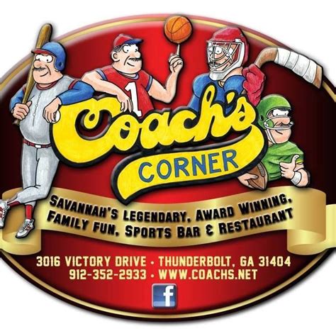 Coachs Corner in Savannah, Ga. w/ Mason and Lyndsy Says, Coach's Corner ...