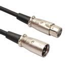 3m 3-Pin XLR Male to XLR Female Microphone Cable : Amazon.in: Electronics
