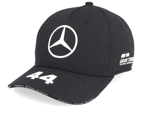 Kids Mercedes AMG Petronas Kids L.Hamilton Black Adjustable | Hatstore ...
