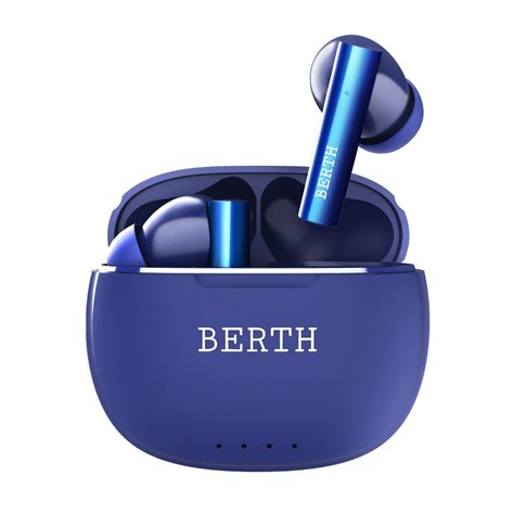 BERTH X50 Wireless Earbuds 45H Playtime, Dual Pairing, 13mm Speakers ...