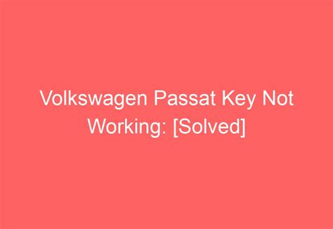 Image result for How to Reprogram a Passat Car Key