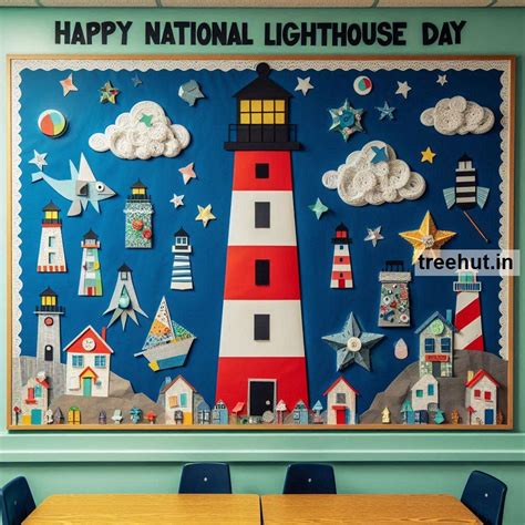 August 7 - National Lighthouse Day Bulletin Board Ideas and Classroom ...