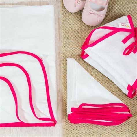 Gift Set for Newborn Children - 3 Nappies, 3 Napkins, and 1 Towel – I ...