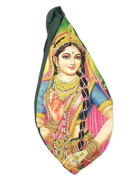 Buy Jewelswonder Fabric Beautifully Digitally Printed Gaumukhi Jaap ...