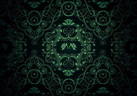 Green Patterned Background 的图像结果