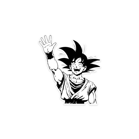 Goku anime sticker – Fantastick