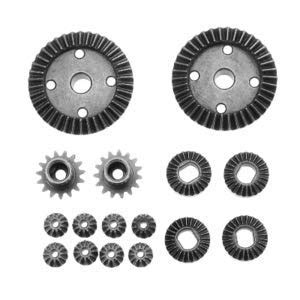 Canopy TPOWER 16PC Upgrade Parts Metal Gear 2 Sets 1/18 A949 A959 Rc ...
