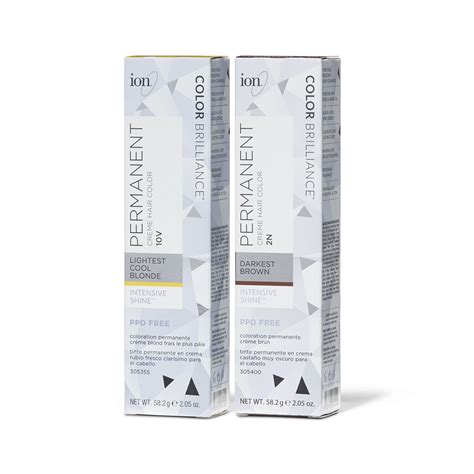 Color Brilliance Permanent Creme Hair Color by ion | Permanent Hair ...