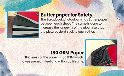 Sehaz Artworks Scrapbook Photo Album | Album for Photos Collection ...