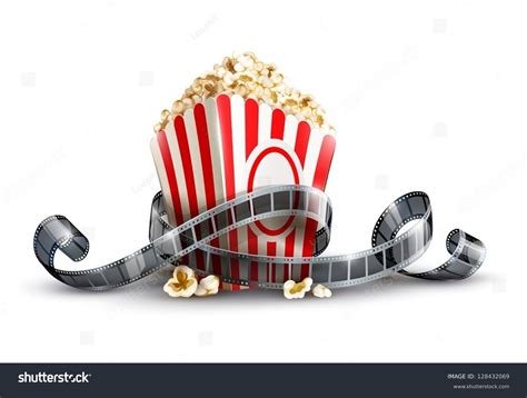 Movie Theater Popcorn Background