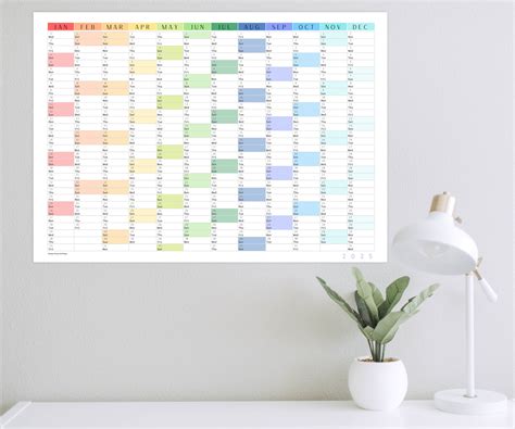 Large Print 2025 Calendar