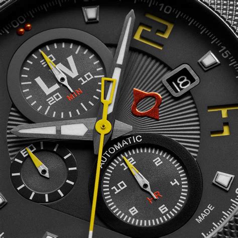 Shop Venom Yellow LIV GX-AC Swiss Made Automatic Chronograph – LIV Swiss Watches