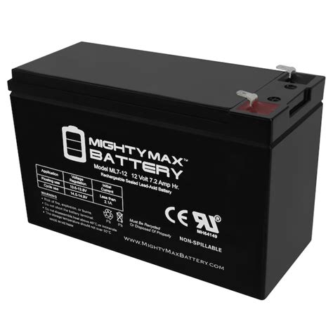 Mighty Max Battery 12V 7Ah for Leoch DJW12-7 Rechargeable Sealed Lead ...