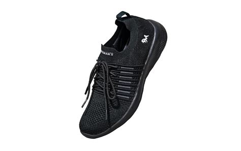 Buy Neeman's Comfy Hustlers Sneakers | Casual Shoes for Men | Black UK6 ...