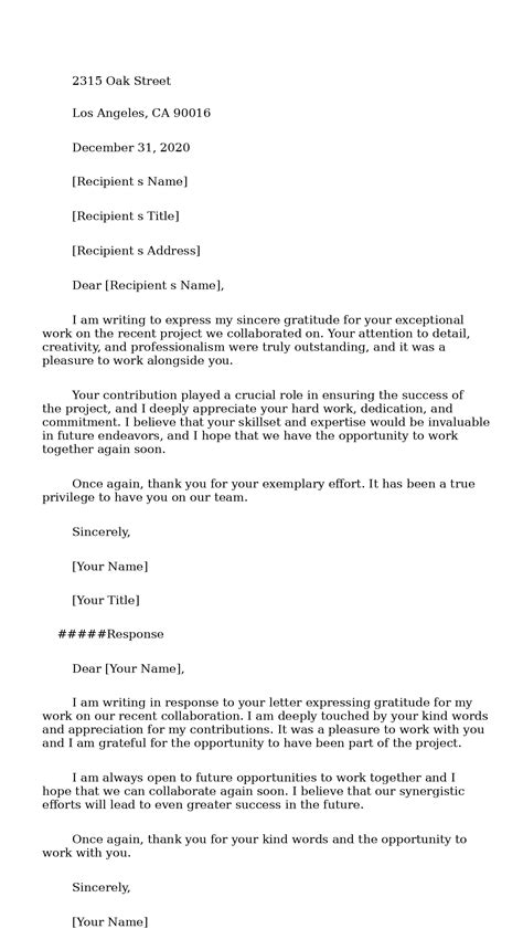 5 Examples of Formal Letter Format