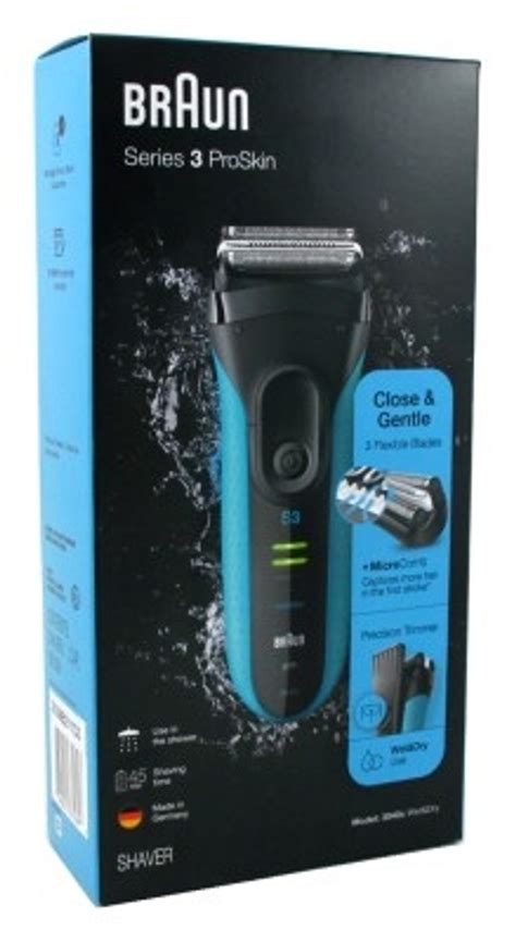 BL Braun Shaver Series 3 Pro Skin 3040S Close/Gentle Wet & Dry ...
