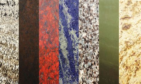 Different Types Of Granite