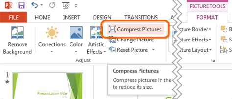 How to Compress A PowerPoint File 的图像结果