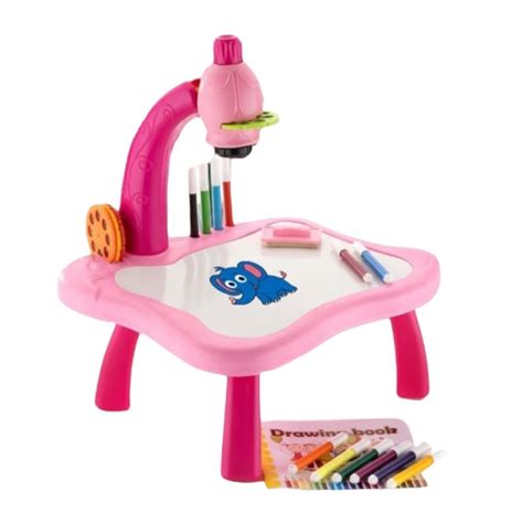 Euphoria Toys Kids Drawing Projector Table, Tracing with Music ...