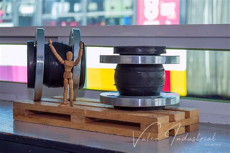 EJ1-3X6 Junta de Expansión Bridada 150# con Fuelle NBR de 3 X 6 ...