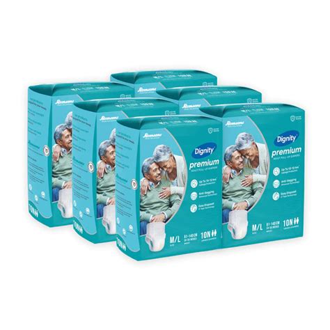 Dignity Premium Pull Up Adult Diapers (10 Pcs/Pack) – Goldage.life