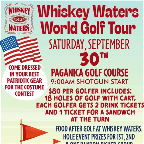 Golf Outing – Whiskey Water World Golf Tour – Pagancia Golf Course ...