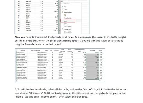 Image result for Basic Excel Exercises