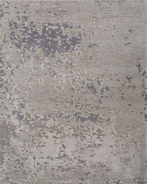 Abstract Grey and Black Carpet Rug - 2x3 Feet Wool and Silk Living Room ...
