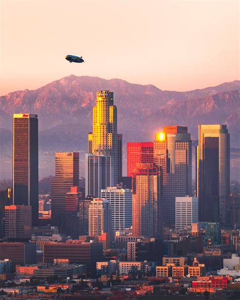 Downtown La Sunset