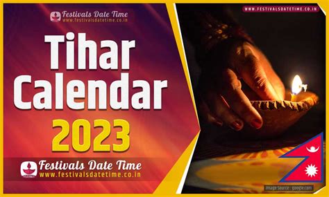 2023 Tihar Date Time in Nepal, 2023 Tihar Nepali Calendar - Festivals ...
