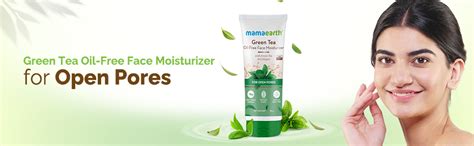 Mamaearth Green Tea Oil-Free Face Moisturizer with Green Tea & Collagen ...