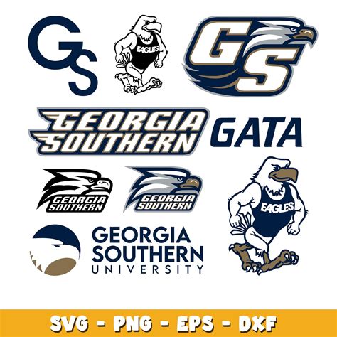 Georgia Southern Eagles Bundle svg, Georgia Southern Eagles logo svg ...