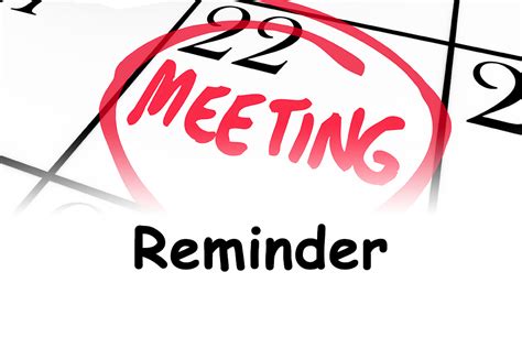 Meeting Reminder 的图像结果