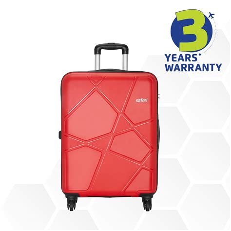 Buy Safari Pentagon Trolley Bag Set, 55 cm and 65 cm Polypropylene ...