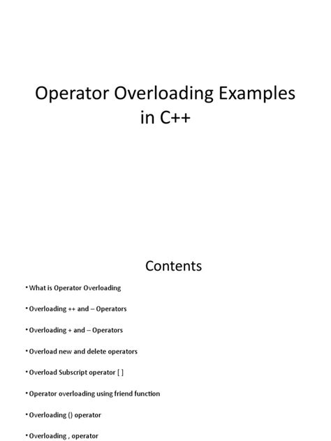 Image result for Operator Overloading in Compiler Design