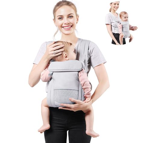 Buy SNOWIE SOFT® Premium Ergonomic Baby Carrier - Breathable Mesh Wrap ...