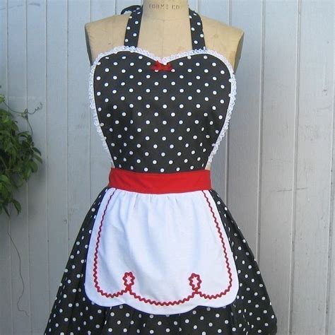 Image result for Retro PVC Apron