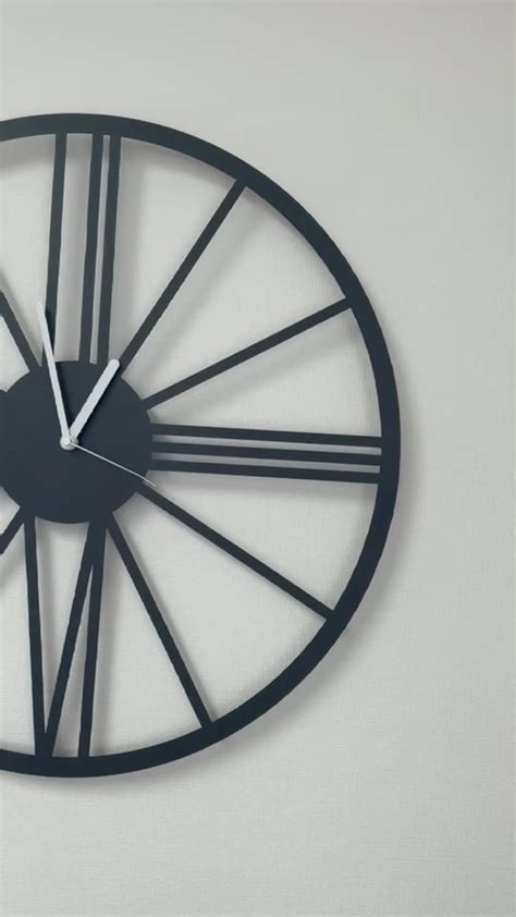 Westclox 15 inch see through wood wall clock size 15 inch black – Artofit