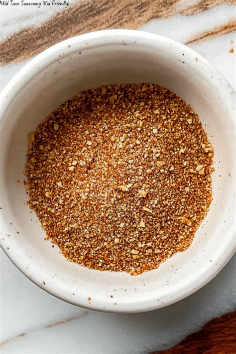 Mild Taco Seasoning (Kid Friendly) | JustWorthi