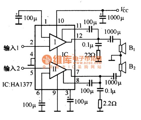 TBA820L典型应用电路–电路图–电子工程世界