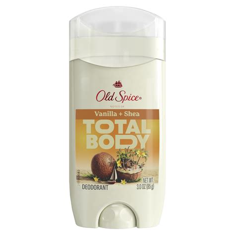 Old Spice Total Body Deodorant Spray, Vanilla Shea, 3.5 Oz | Old Spice
