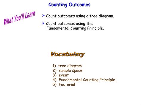 Image result for Count Outcomes Using Tree Diagram