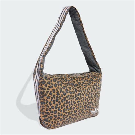 adidas Leopard Large Shoulder Bag - Brown | Free Shipping with adiClub ...