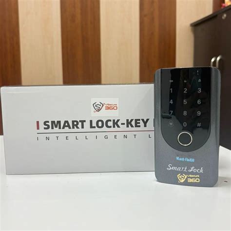 VSecure360 Smart Outdoor Keys Storage Box | Fingerprint, Password & IC ...