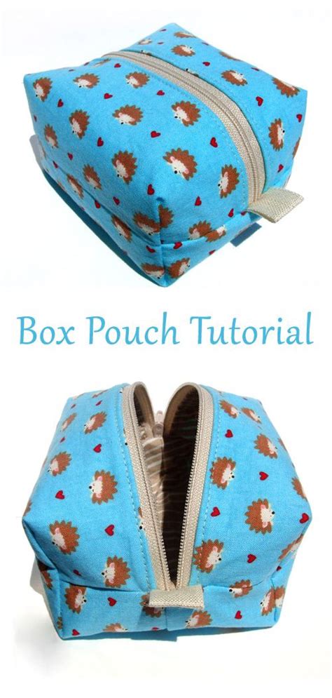 Image result for UK Box Pouch Tutorial
