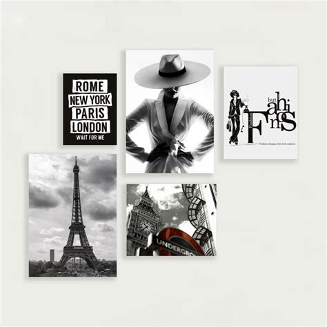 Buy Arsaa Modern Theme Picture Frames- MDF- Set of 5 from Home Centre ...