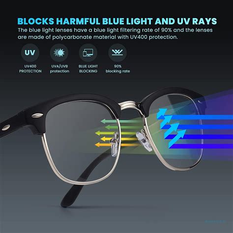 Blue Light Glasses Men