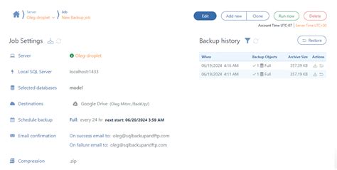 Image result for SQL Job Backup Location