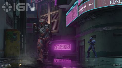 Slideshow: Halo Infinite Multiplayer - 'Streets' Map Screenshots