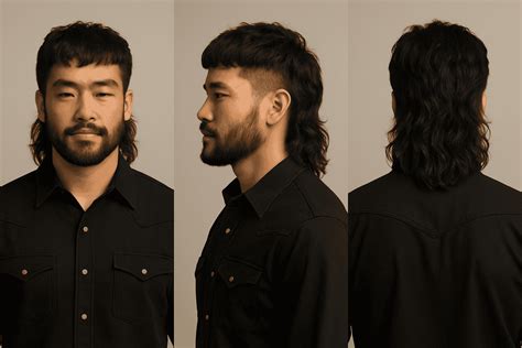 Mullet With Beard